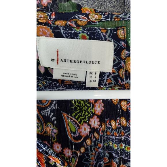 Anthropologie Paisley Midi Dress - Multicolor - Picture 4 of 16